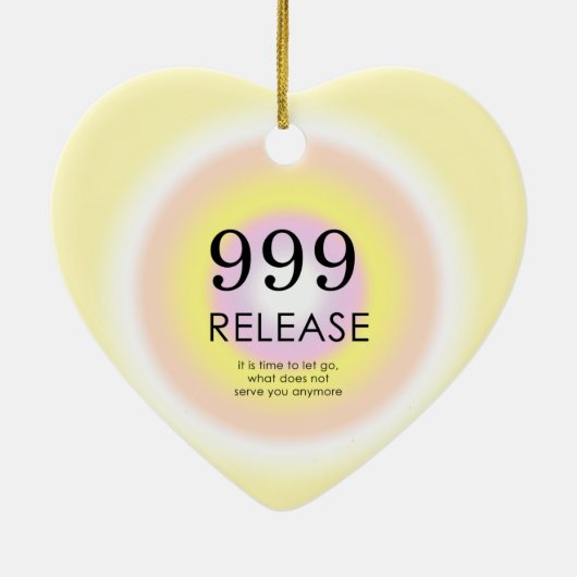 999モダンを意味する天使の数の数理 セラミックオーナメント (裏面)