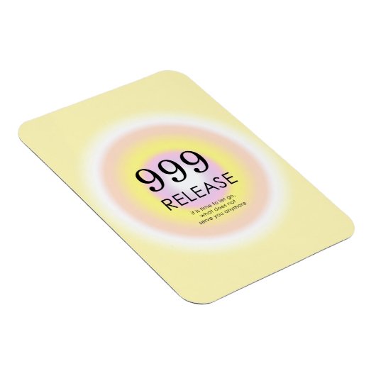 999モダンを意味する天使の数の数理 マグネット (右側)