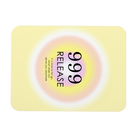 999モダンを意味する天使の数の数理 マグネット (横)