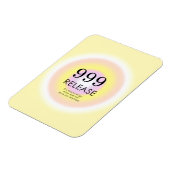 999モダンを意味する天使の数の数理 マグネット (左側)