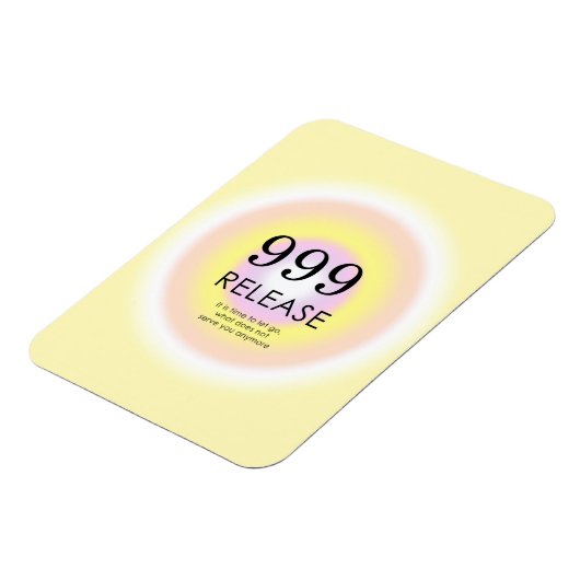 999モダンを意味する天使の数の数理 マグネット (左側)