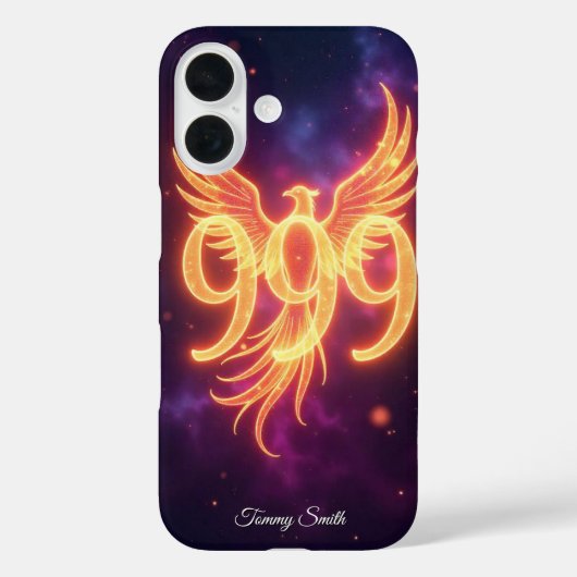 999天使の番号表示 – 新しい始まり Case-Mate iPhoneケース (裏面)