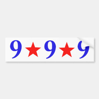 999 -ヘルマンカイン2012年 バンパーステッカー