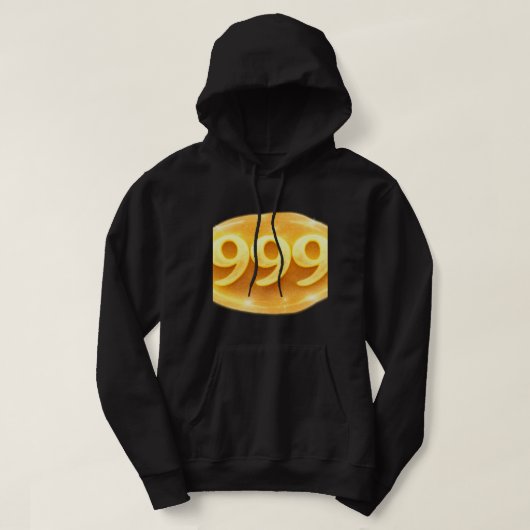 999 Angel Number Hoodie – Spiritual Awakening & Ne パーカ (デザイン正面)