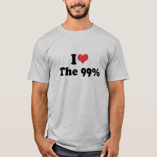 99%が好き- .png tシャツ (正面)