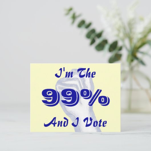 99%だ ポストカード (スタンド正面)