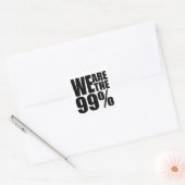 99%のステッカー スクエアシール (封筒)