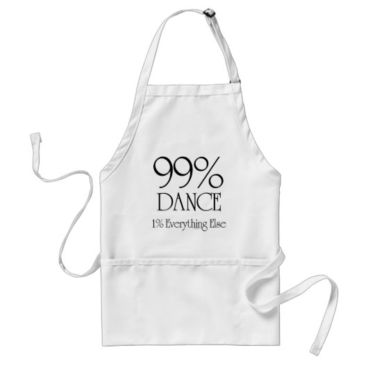 99%のダンス スタンダードエプロン (正面)