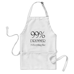 99%のドラマー スタンダードエプロン