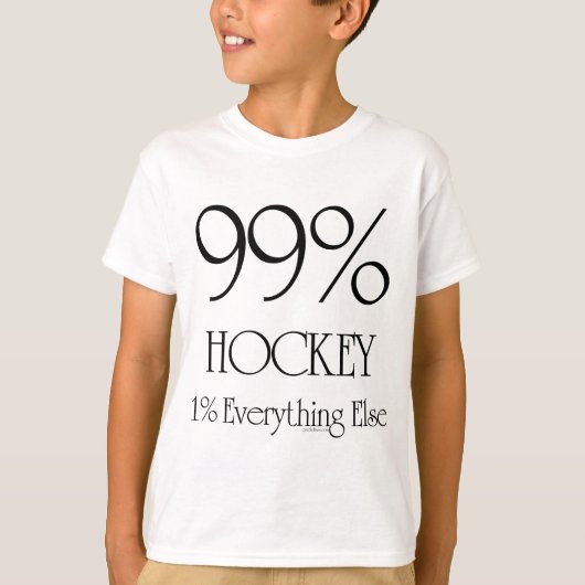 99%のホッケー Tシャツ (正面)