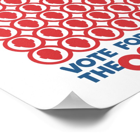 99%の投票 – ポスター (角)