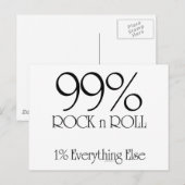99%の石nロール ポストカード (正面/裏面)