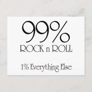 99%の石nロール ポストカード