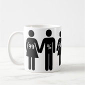 99% コーヒーマグカップ (左)