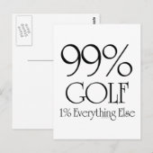 99%ゴルフ ポストカード (正面/裏面)