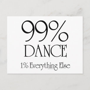 99%ダンス ポストカード