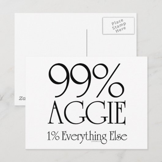 99% ポストカード (正面/裏面)