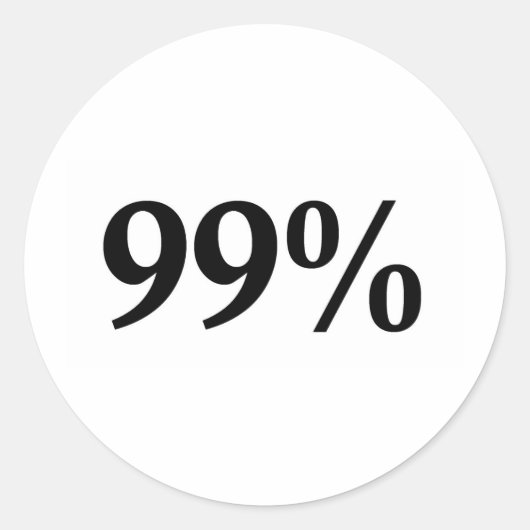 99% ラウンドシール (正面)