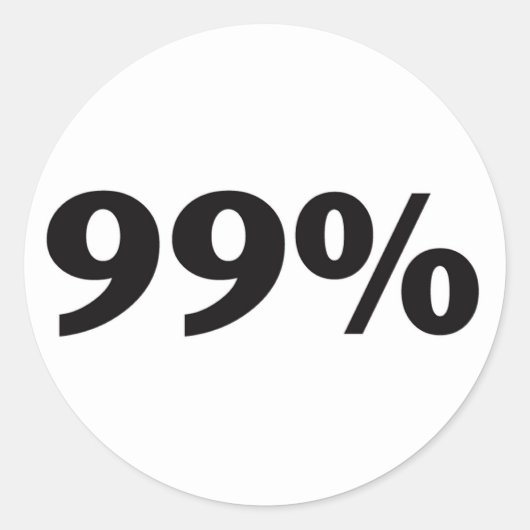 99% ラウンドシール (正面)