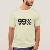 99%ワイシャツ世界革命Tシャツ Tシャツ (正面)