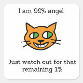 99%天使 スクエアシール (正面)