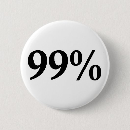 99% 缶バッジ (正面)