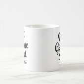 99.9% Genuine Sweet.1% Badass (2) コーヒーマグカップ (中央)