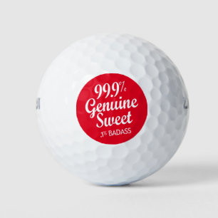 99.9% Genuine Sweet.1% Badass (2) ゴルフボール