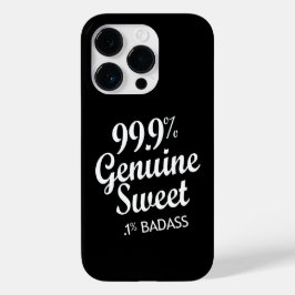 99.9% Genuine Sweet.1% Badass (2) Case-Mate iPhone 14 Proケース