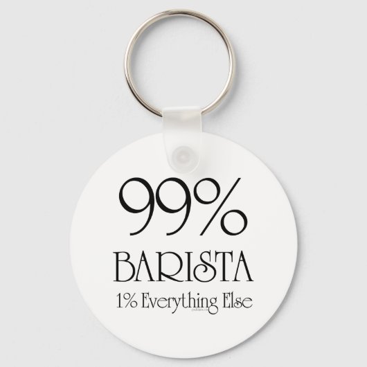 99% Barista キーホルダー (正面)