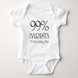 99% Barista ベビーボディスーツ