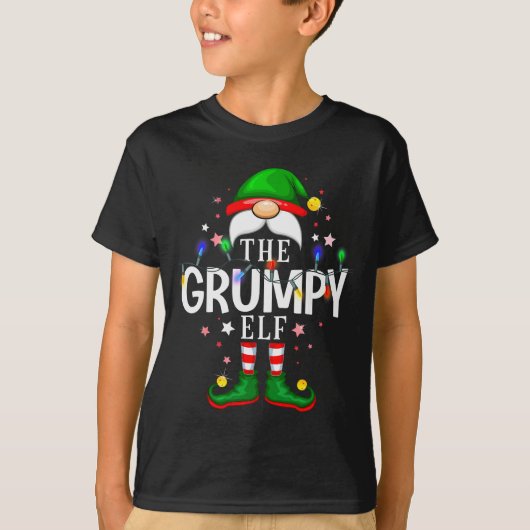 99 Matching Christmas Elf Family Pjs - The Mpy Elf Tシャツ (正面)