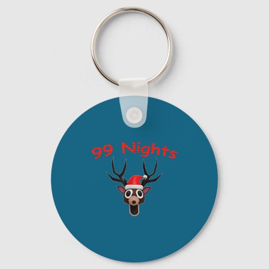 99 Nights Christmas Deer Gamer Fan Merch  キーホルダー (正面)
