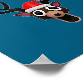 99 Nights Christmas Deer Gamer Fan Merch  ポスター (角)