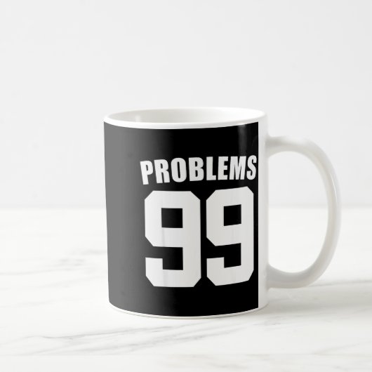 99 Problems Ain't 1 Couples Matching Outfit Women コーヒーマグカップ (右)