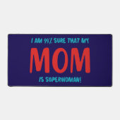 99% Superwoman デスクマット (正面)