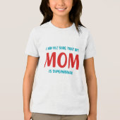 99% Superwoman トライブレンドＴシャツ (正面)