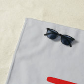 99% Superwoman ビーチタオル (インサイチュ)