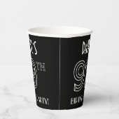 99th Birthday Party:アールデコスタイル+名前をカスタムする 紙コップ (右)