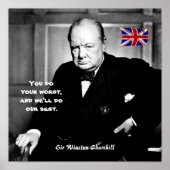 #9 – 「お前は最悪の事態を覚悟して…」 ポスター (正面)