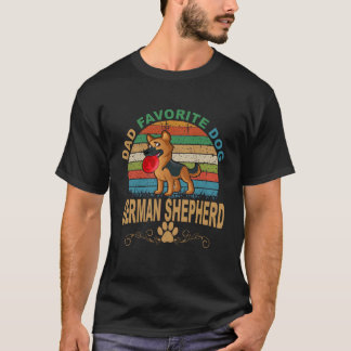 9 お父さんのお気に入りの犬 ジャーマンシェパード 444 Tシャツ