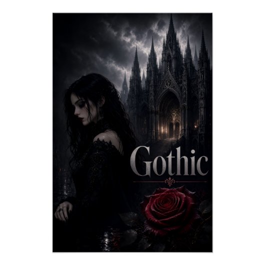 #9 ゴシック ポスター (正面)