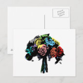 9.ブーケ ポストカード (正面/裏面)