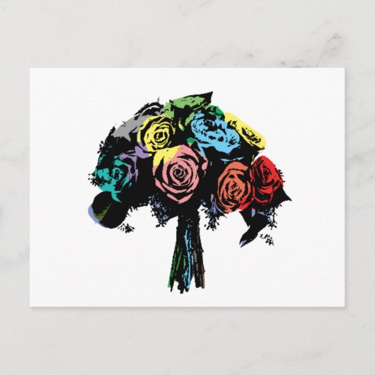 9.ブーケ ポストカード (正面)