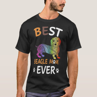 9 最高のビーグルママ Ever 7 Tシャツ