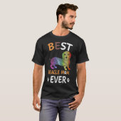 9 最高のビーグルママ Ever 7 Tシャツ (正面フル)