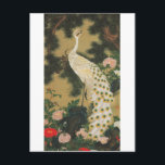 9. 老松孔雀図, 若冲 Old Pine-tree and Peacock, Jakuchu ポストカード<br><div class="desc">Itō Jakuchū (1716-1800) was an Eccentric Japanese painter of the mid-Edo period. Though many of his paintings concern traditionally Japanese subjects, particularly chickens and other birds, his painting style and methods were heavily influenced by Western painting. Many of his otherwise traditional works display a great degree of experimentation with perspective, and with other very...</div>