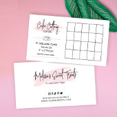 9"角ケーキ提供ガイド2x2パーティー部分 エンクロージャーカード