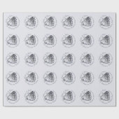 9、10、20、25、70周年結婚記念 ラッピングペーパー (フラット)