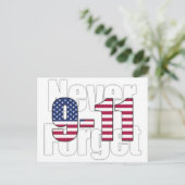 9-11なし忘れ ポストカード (スタンド正面)